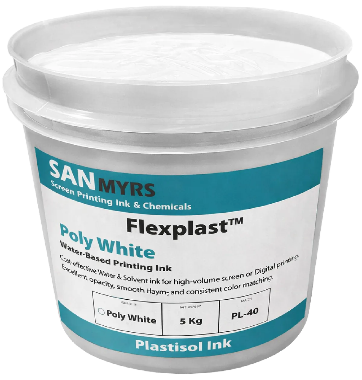 Plastisol Poly White